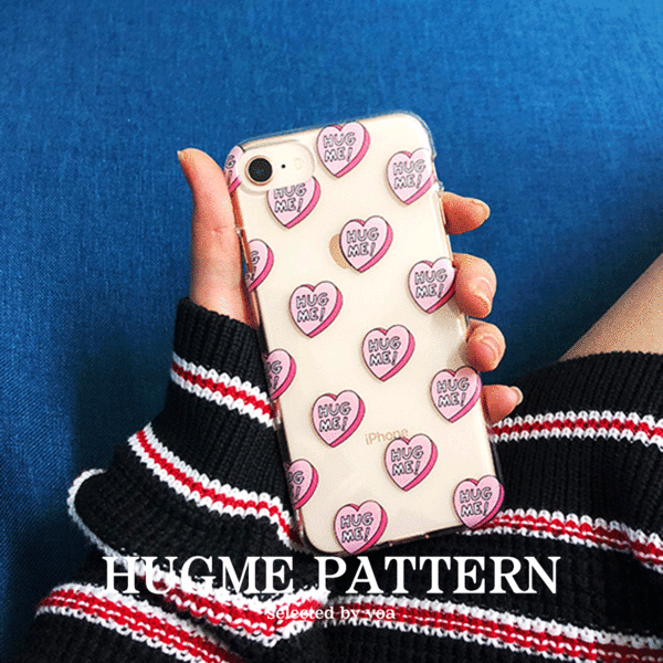 y o a, 폰케이스브랜드 [1+1] hugme pattern - only iphone